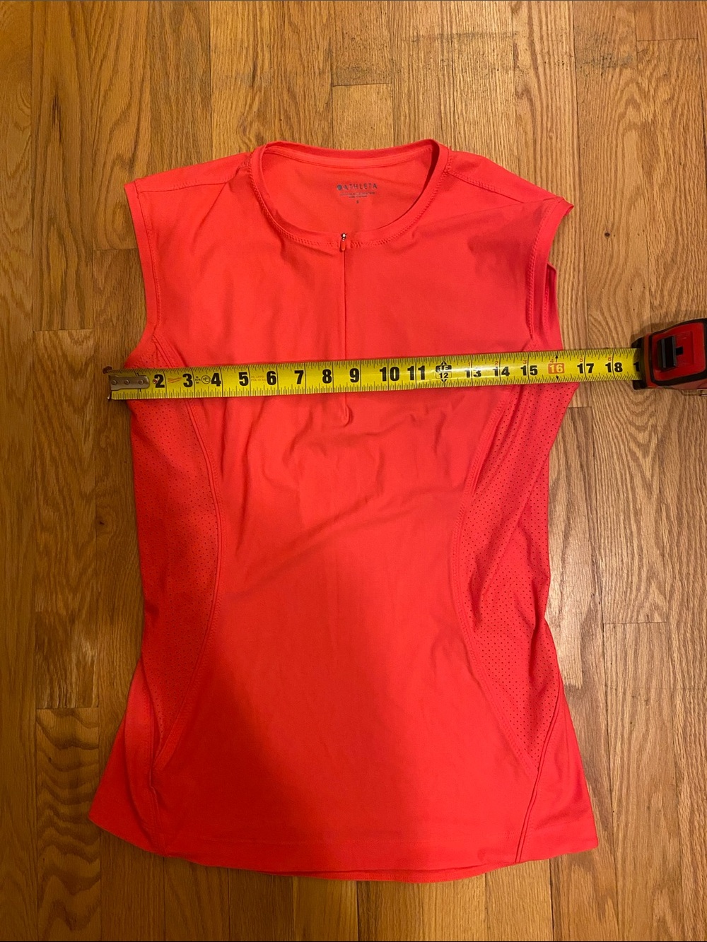Athleta Orange/Red Rashguard Size Small - Picture 8 of 10